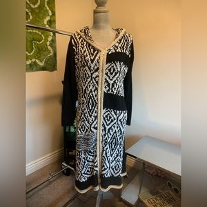 M Rena Heavy Jacket Cardigan full length.